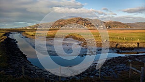 Mawddach Estuary in Barmouth, Wales, UK