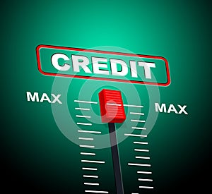 Max Credit Means Debit Card And Bankcard photo