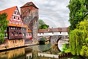 Maxbrucke bridge in Nuremberg