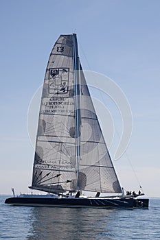 The Maxi-catamaran Gitana 13