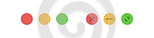 Maximize and minimize web button. Close window, browser symbol. Ui design in vector flat