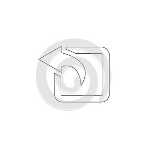 Maximize. flat vector icon