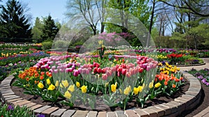 Maximizing Bloom in Tulip Gardens photo