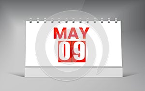 May 09, Desk Calendar Design Template. Single Date Calendar Design