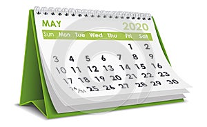 May 2020 Calendar