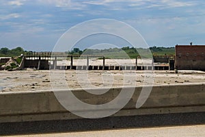 May 26, 2019 Spencer Dam Nebraska after the dam broke Boyd County and Holt County by 281 highway near Spencer Nebraska