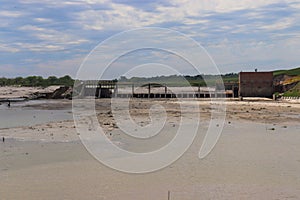 May 26, 2019 Spencer Dam Nebraska after the dam broke Boyd County and Holt County by 281 highway near Spencer Nebraska