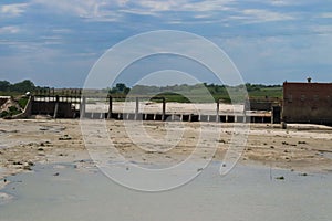 May 26, 2019 Spencer Dam Nebraska after the dam broke Boyd County and Holt County by 281 highway near Spencer Nebraska