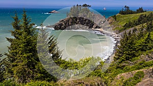 MAY 30, 2019 - OREGON, COASTLINE - Beautiful Oregon Coastline along Route 101