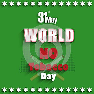 May 31st World No tobacco day