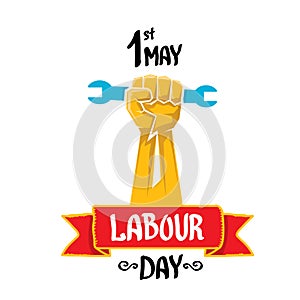 1 may - labour day. vector labour day poster