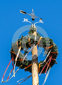 May Pole in Bavaria Germany