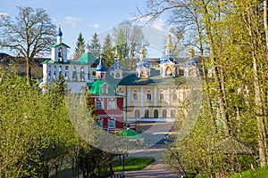 Holy Assumption Pskovo-Pechorsky Monastery. Pechory, Russia