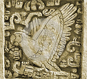 Maya art bird