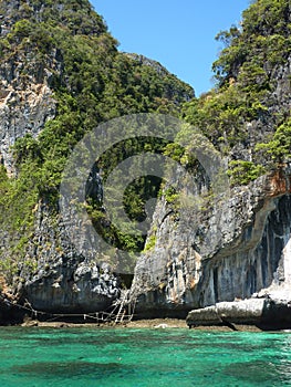 Maya Bay from the back