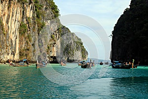 Maya Bay is the most beautiful paradise beach in Thailand.
