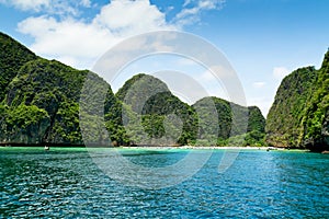 Maya bay on Phi Phi island, Thailand