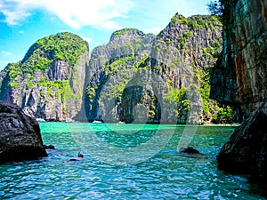 Maya Bay, Phi Phi lslands, Phi Phi Leh, Thailand