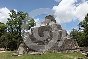 Maya building in Tikal, Guatemala