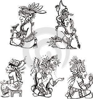 Maya characters