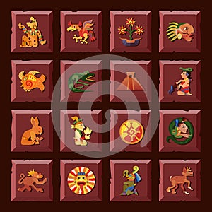 Maya Icons Set