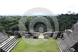 Maya mountains from caracol