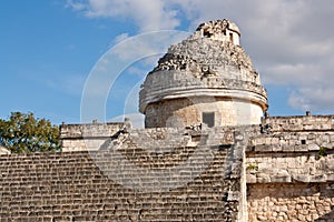 Maya Observatory in Chichenitza, MÃÂ©xico