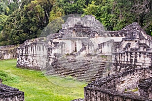 Maya ruins of Tikal, near Flores, Guatemala photo
