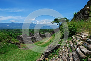 Maya ruins, Tonina, Mexico