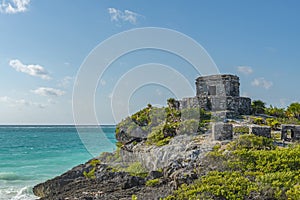 Maya Ruins of Tulum, Yucatan Peninsula, Mexico