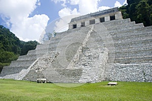 Maya temple