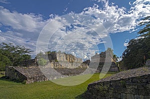 Mayan acropolis EkBalam in Mexico