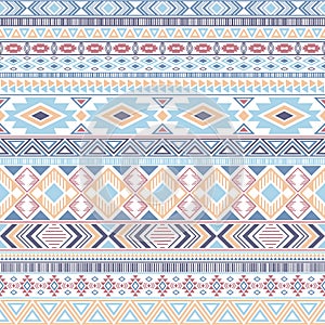 Mayan american indian pattern tribal ethnic motifs geometric vector background.