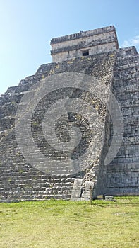 Mayan ancestors pyramid, Mexico photo