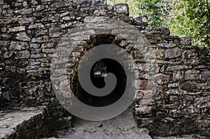 Mayan Arc at Archeaological site of Coba, Mexico