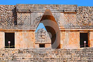 Mayan arch in uxmal near merida yucatan, mexico II