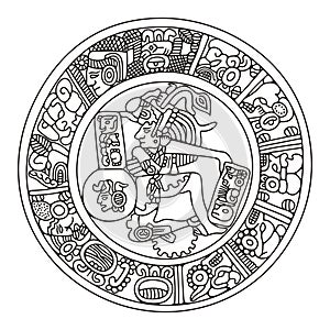 Mayan artwork