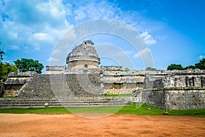 Mayan astronomical observatory photo