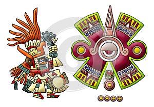 Azteca deidad 