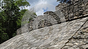 Mayan ballcourt , Coba , Mexico photo