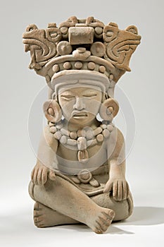 Mayan Clay Sculpture