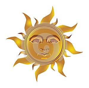 Mayan Incan sun - Maya