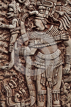 Mayan Indian Warrior