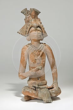 Mayan Jaina King Figurine