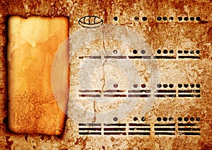 Mayan numbers photo