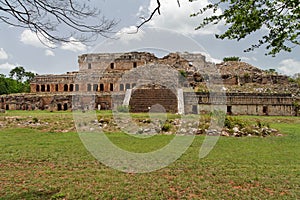 Mayan Palace in Sayil Yucatan Mexico
