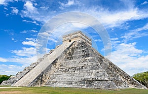 Mayan Pyramid at Chichen Itza, Mexico