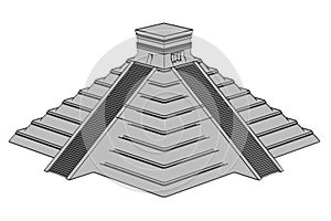 Mayan pyramide