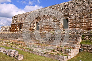 Mayan pyramids of Kabah in Yucatan, Mexico. IV