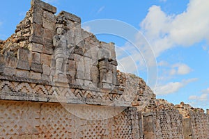 Mayan pyramids of Kabah in Yucatan, Mexico. IX photo